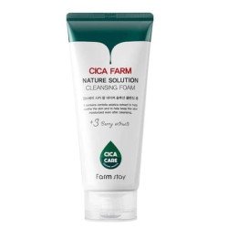 Farmstay Cica Farm Nature Solution Cleansing Foam - 180ml Farmstay Cica Farm Nature Solution Cleansing Foam - 180ml