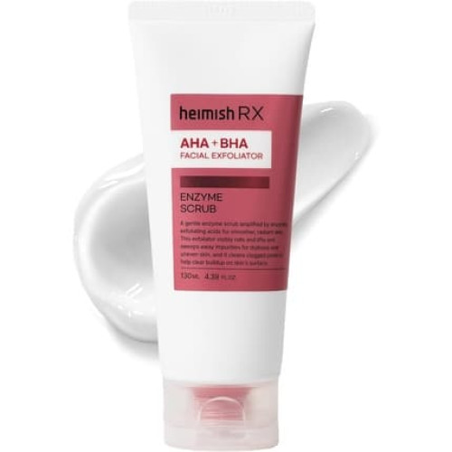 Heimish Rx AHA BHA Enzyme Scrub Facial Exfoliating Scrub Chemical Exfoliant