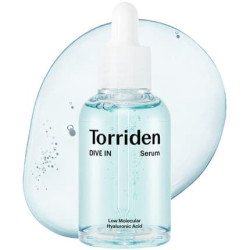 TORRIDEN DIVE-IN Low Molecular Weight Hyaluronic Acid Serum for Face 50ml - Korean Hyaluronic Skin Care for All and Sensitive Skin Types - Clean & Vegan Beauty, Fragrance-Free, Alcohol-Free, Dye-Free