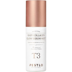 Pestlo T3 Baby Collagen Glow Serum Mist Spray for Korean Glass Skin - Vegan