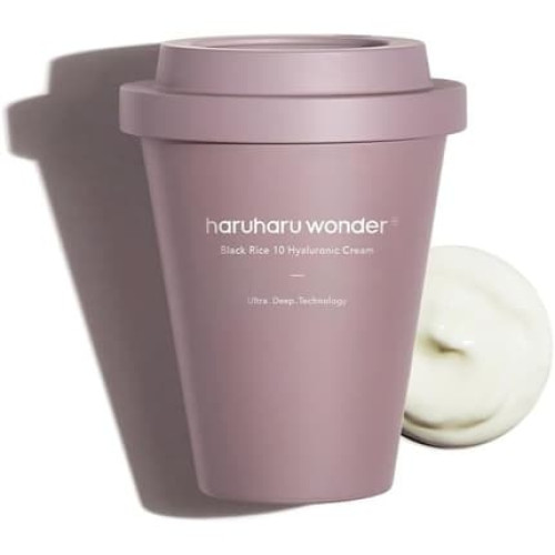 Haruharu Wonder Black Rice 10 Hyaluronic Cream 90ml Face Moisturizer Vegan