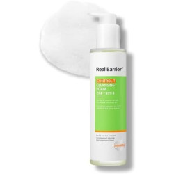 Real Barrier Control-T Cleansing Foam Sulfate-Free Face Wash for Oily Skin 6.42 Fl Oz 190ml Real Barrier Control-T Cleansing Foam Sulfate-Free Face Wash for Oily Skin 6.42 Fl Oz 190ml