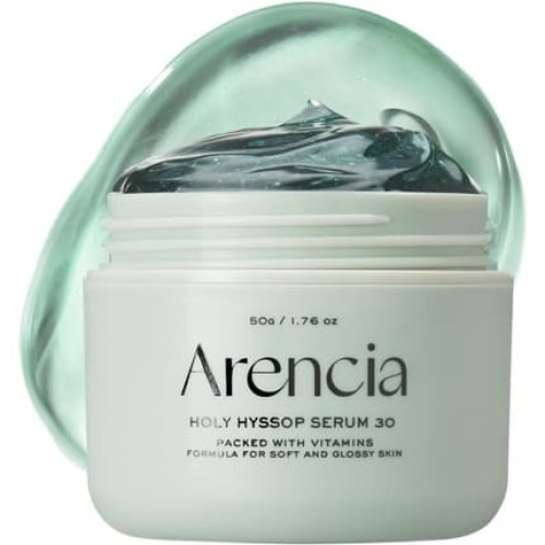 Glow Hyssop Overnight Face Mask Serum - Hydrating and Anti-Aging Serum for Younger Skin