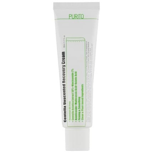 Purito Centella Unscented Recovery Cream - 50ml