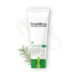 Troubless Mild Gel Cleanser Tea Tree Gentle Face Wash Liquid Facial Soap