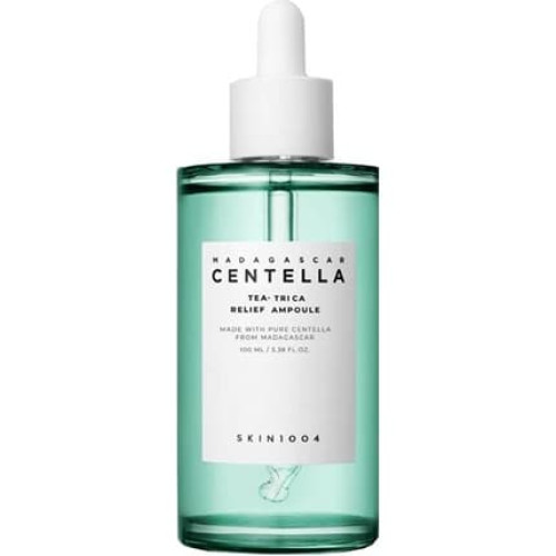 Skin1004 Madagascar Centella Teatrica Relief Ampoule 100 Ml Soothing Serum With Tea Tree For Problematic Skin