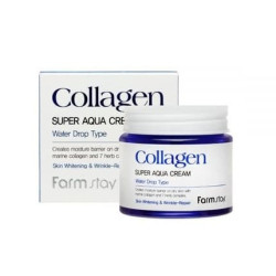 Farmstay Collagen Super Aqua Cream Water Drop 80ml - Intense Hydrating Cream