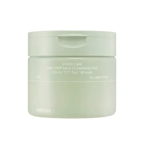 Celimax Ji.Woo.Gae One Step Mild Cleansing Pads - 60 Pieces, 230 Ml