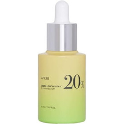 Anua Green Lemon Vitamin C Serum with Vitamin E, Hyaluronic & Ferulic Acid 0.67 fl.oz 20ml