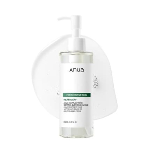 ANUA Heartleaf Pore Cleansing Oil MILD Sensitive Skin Face Wash 200ml