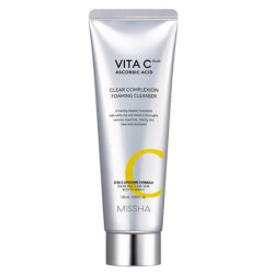 Missha Vita C Plus Clear Complexion Foaming Cleanser - 120ml Missha Vita C Plus Clear Complexion Foaming Cleanser - 120ml
