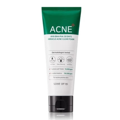 Some By Mi Aha.Bha.Pha Miracle Acne Clear Foam - 100ml
