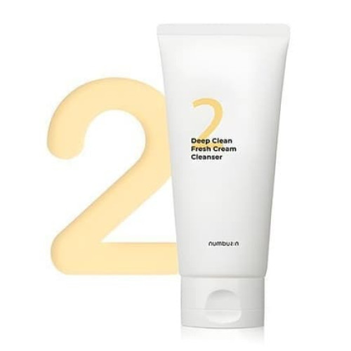 Numbuzin No.2 Deep Clean Fresh Cream Cleanser 120ml 4.05oz