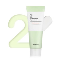numbuzin No. 2 Cica Ceramide Repair Cream 2.02oz 60ml Centella Asiatica Moisturizing Deep Repair Ceramide Butter Texture
