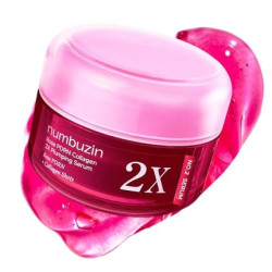 Numbuzin No2x Serum Rose PDRN Collagen 2x Plumping Serum for Glowing Skin