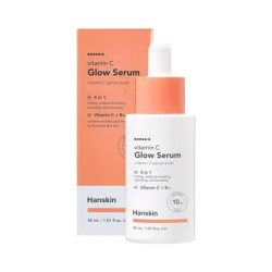 Hanskin Vitamin C Glow Serum with Ascorbic Acid Dark Spot Remover for Face