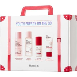 Hanskin Youth Energy On The Go Kit Essential Anti-Aging Skin Care - Pack of 4