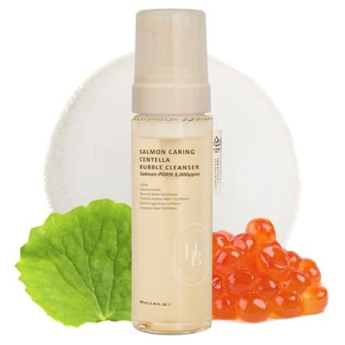 Salmon Caring Centella Bubble Cleanser with Salmon PDRN and pH 5.5