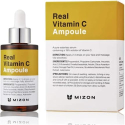 Mizon Real Vitamin C Ampoule Pure Vitamin C Tone Correction Treatment Face Moisturizer