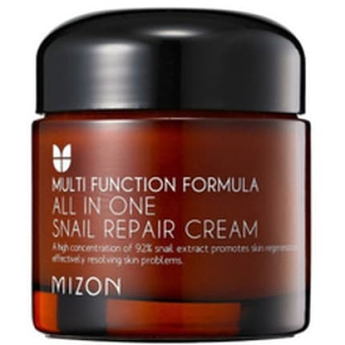 Mizon All In One Snail Repair Cream - Regenerating Skin Cream With Snail Secretion Filtrate 92