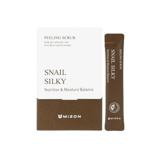 MIZON Peeling Scrubs with Snail Mucus, Baking Powder, and Ceramides Gentle Exfoliation and Nourishment 40 Pouches 7oz MIZON Peeling Scrubs with Snail Mucus, Baking Powder, and Ceramides Gentle Exfoliation and Nourishment 40 Pouches 7oz