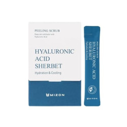 MIZON Peeling Scrubs with Hyaluronic Acid, Baking Powder and Menthol Gentle Exfoliation Moisture 40 Pouches 7oz MIZON Peeling Scrubs with Hyaluronic Acid, Baking Powder and Menthol Gentle Exfoliation Moisture 40 Pouches 7oz