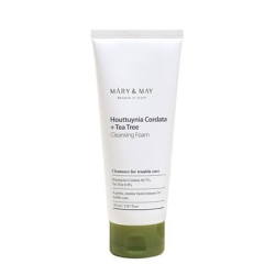 Mary & May Cleansing Foam For Problematic Skin Houttuynia Cordata Tea Tree 150 Ml Mary & May Cleansing Foam For Problematic Skin Houttuynia Cordata Tea Tree 150 Ml