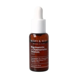 Mary&May Niacinamide Chaenomeles Sinensis Serum 10ml - Brightening Face