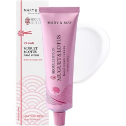Mary&May Seoul Edition Muguet & Lotus Hand Cream - Korean Moisturizing Vegan