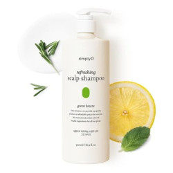Refreshing Scalp Shampoo with Biotin and Panthenol for Dry, Itchy Scalp - Paraben-Free