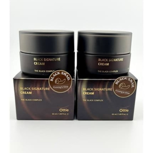 Ottie Black Snail Signature Face Cream with Black Snail Complex