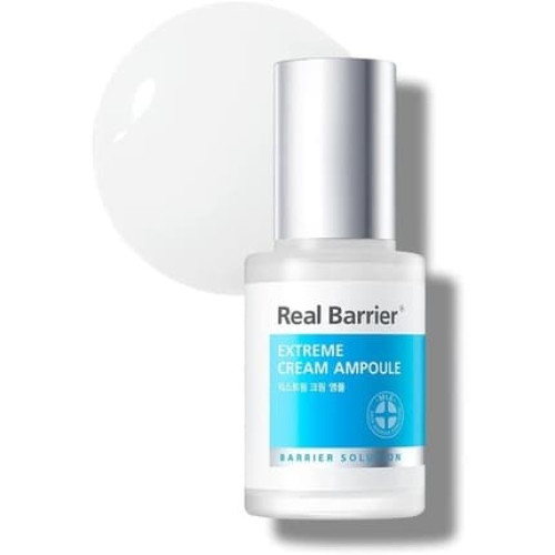 Real Barrier Extreme Cream Ampoule 1.01 Fl. Oz 30ml Skin Barrier Repair and Strengthening Facial Serum Moisturizer for Dry Skin Moisturizing Skin Care Solution for Sensitive Skin K-Beauty Real Barrier Extreme Cream Ampoule 1.01 Fl. Oz 30ml Skin Barrier Repair and Strengthening Facial Serum Moisturizer for Dry Skin Moisturizing Skin Care Solution for Sensitive Skin K-Beauty