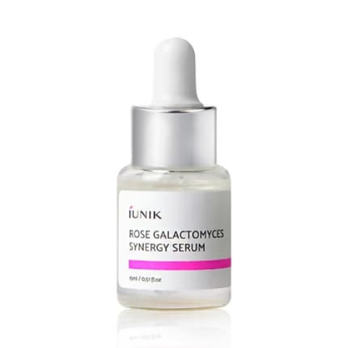 Iunik Rose Galactomyces Miniature Serum, 15 Ml - Multi-Functional Face Serum