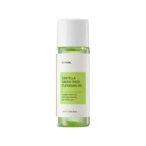 Iunik Centella Green Fresh Cleansing Oil 25ml Mini - Makeup Removing Oil