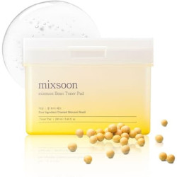 Mixsoon Bean Toner Pad Moisturizing Elasticity Exfoliation with Bean Extracts