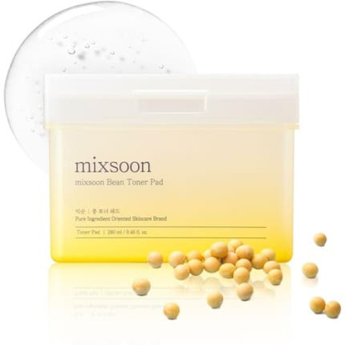 Mixsoon Bean Toner Pad Moisturizing Elasticity Exfoliation with Bean Extracts Mixsoon Bean Toner Pad Moisturizing Elasticity Exfoliation with Bean Extracts