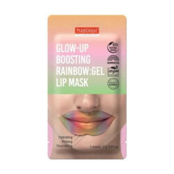 Glow-Up Boosting Rainbow Vegan Hydrogel Lip Mask 2g