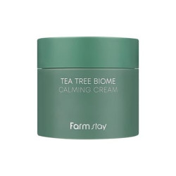 Farmstay Teatree Biome Calming Cream - Day & Night Daily Face Moisturizer