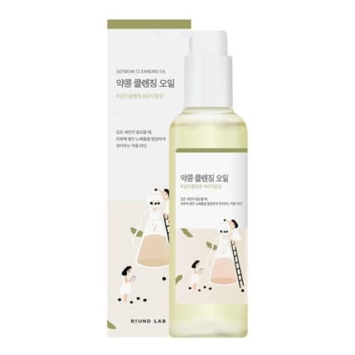 Round Lab Soybean Cleansing Oil - Dissolve Impurities and Wash Away Sunscreen