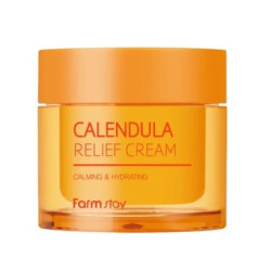 Farmstay Calendula Relief Cream Soothing Face Cream 80ml Farmstay Calendula Relief Cream Soothing Face Cream 80ml