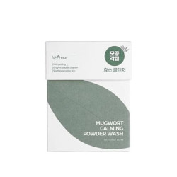 Isntree Mugwort Calming Powder Wash 25 Packets Of 1 Gram Each