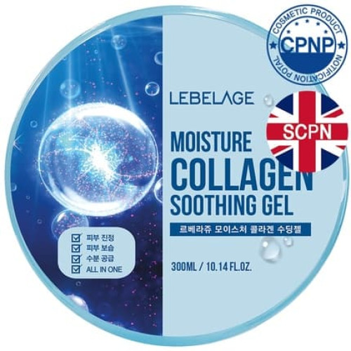 Lebelage Collagen Purity 100 Face And Body Gel 300 Ml