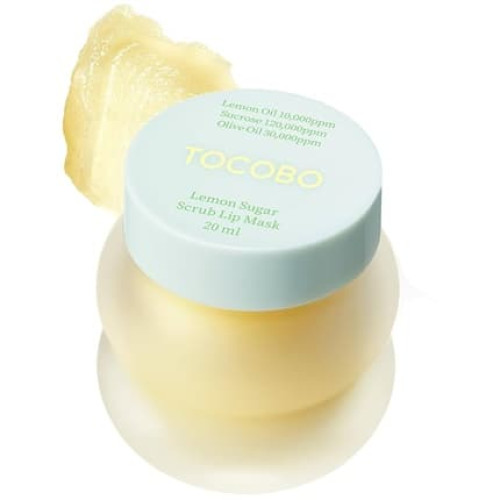 Tocobo Lemon Sugar Scrub Lip Mask 20ml Nourishing Lip Care