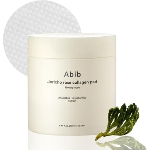 Abib Jericho Rose Collagen Pad Firming Touch 60 Pads - Toner Pads with Collagen