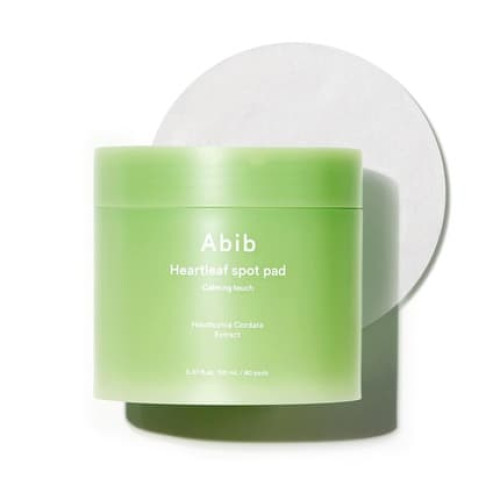 Abib Heartleaf Spot Pad Calming Touch Soothing Facial Pads 150ml 80 Pads