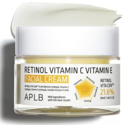 Aplb Retinol Vitamin C Vitamin E Facial Cream 21.6% 1.86oz