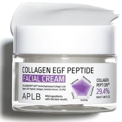 Aplb Collagen EGF Peptide Facial Cream 29.4% 1.86oz