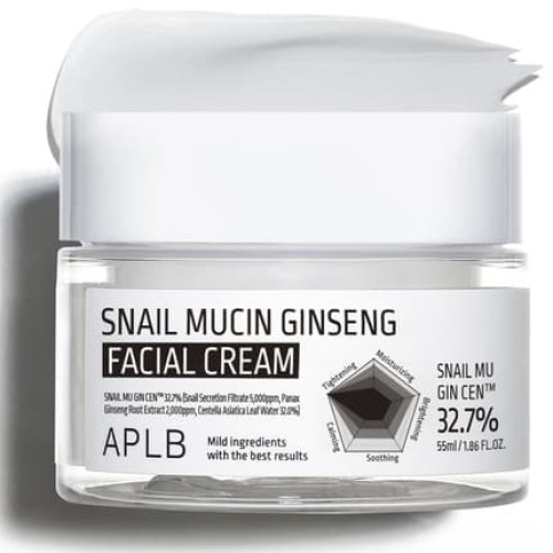 Aplb Snail Mucin Ginseng Facial Cream 327