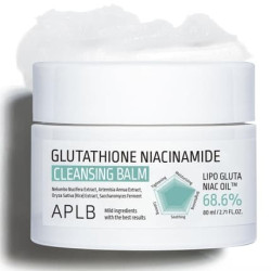 Aplb Glutathione Niacinamide Cleansing Balm Lipo Gluta Niac Oil 68.6% 2.71 Aplb Glutathione Niacinamide Cleansing Balm Lipo Gluta Niac Oil 68.6% 2.71
