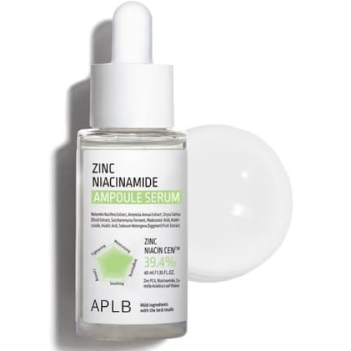 Aplb Zinc Niacinamide Ampoule Serum 394 135 Fl Oz